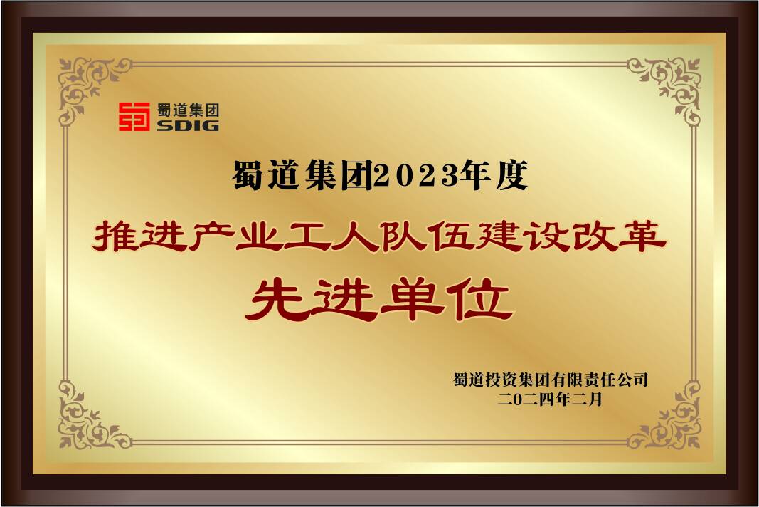 推進產(chǎn)業(yè)工人隊伍建設(shè)改革先進單位